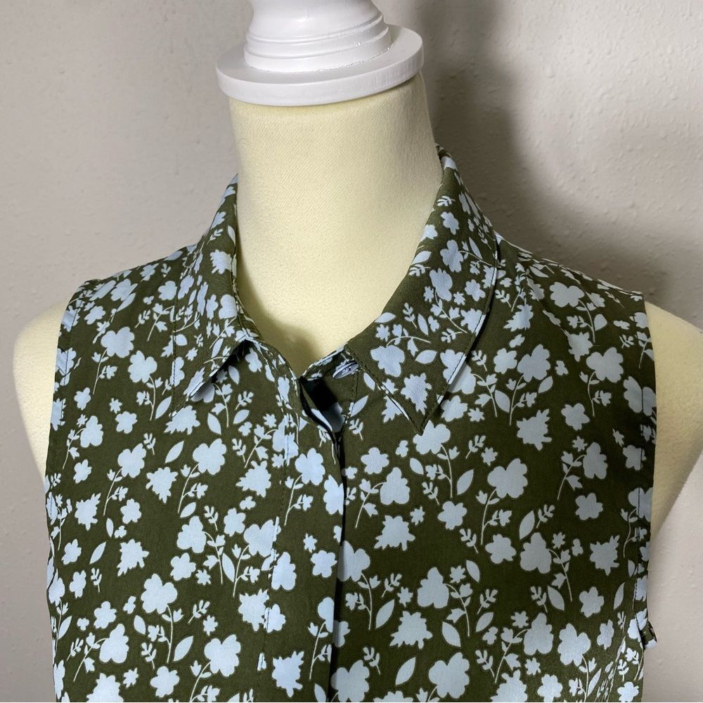 Cabi Keepsake Sleeveless Button Front All Over Fl… - image 4